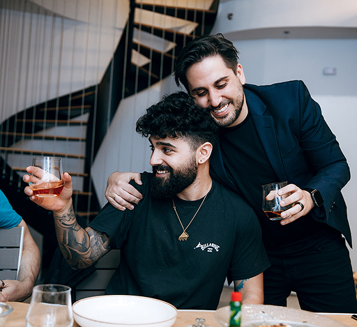 Tommy Barav and Didi